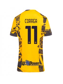 Billige Inter Milan Joaquin Correa #11 Tredjedrakt Dame 2024-25 Kortermet